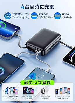 【大特価】モバイルバッテリー 大容量 50000mAh大容量·2025年最強進化 大特価】モバイルバッテリー 大容量【50000mAh大容量2025年最強